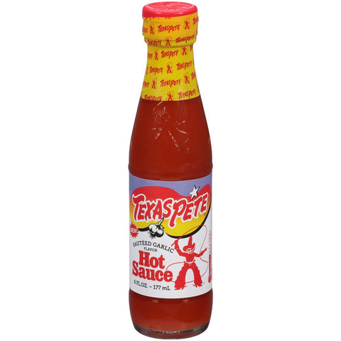 Texas Pete Garlic Hot Sauce, 6 ounce -- 12 per case
