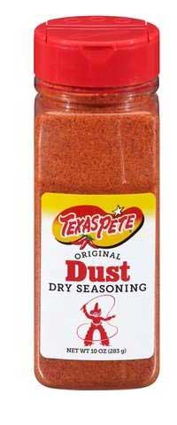 Texas Pete Dust Dry Seasoning, 10 Ounce Shaker - Shipper -- 24 per case