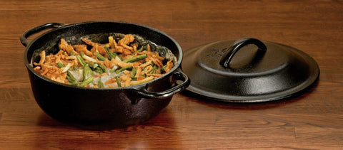 Lodge Cast Iron Serving Pot, 2 Quart.
