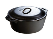 Lodge Cast Iron Dutch Oven, 7 Quart.