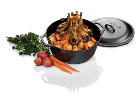 Lodge Cast Iron Dutch Oven, 7 Quart.