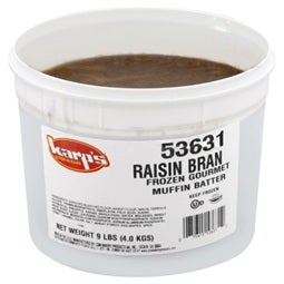 Baker and Baker Karps Scoop N Bake Raisin Barn Muffin Batter, 9 Pound -- 2 pails.