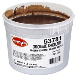 Baker and Baker Karps Scoop N Bake Chocolate Muffin Batter, 9 Pound -- 2 pails.
