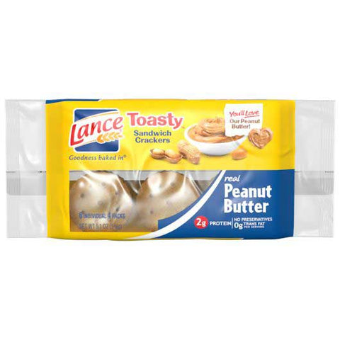 Lance Toasty Sandwich Cracker, 5.1 Ounce -- 12 per case
