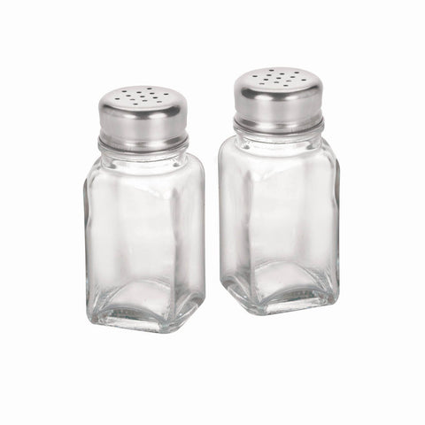 Anchor Hocking Square Salt and Pepper Shaker, 2 Ounce -- 24 per case.