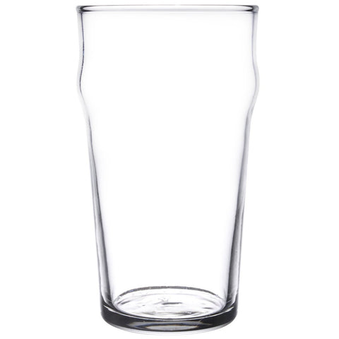 Anchor Hocking Rim Tempered English Pub Style Glass, 20 Ounce -- 12 per case.
