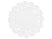 Brooklace White Cambridge Paper Doily, 5 inch -- 10000 per case.