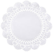 Brooklace White Cambridge Paper Doily, 10 inch -- 6000 per case