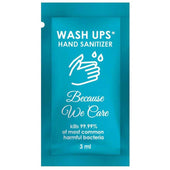 Wash Ups Generic Hand Sanitizer, 3 Milliliter Packet -- 500 per case