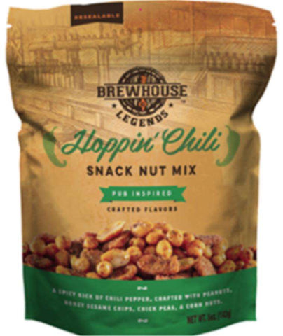 Brewhouse Hoppin Chili Snack Mix, 5 Ounce Bag -- 6 per case