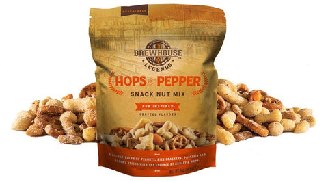 Brewhouse Hops and Pepper Snack Nut Mix, 5 Ounce Bag -- 6 per case