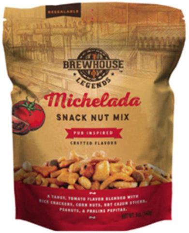 Brewhouse Michelada Snack Mix, 5 Ounce Bag -- 6 per case