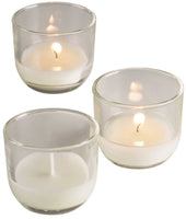 Sterno CandleLamp 8 Hour PetiteLites Clear Glass Traditonal Wax Candle -- 48 per case