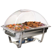 Sterno Clear Dome Chafer Lid with Two Way Self Service Access -- 3 per case.