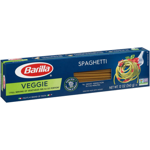 Barilla Veggie Spaghetti, 12 Ounce -- 20 per case.