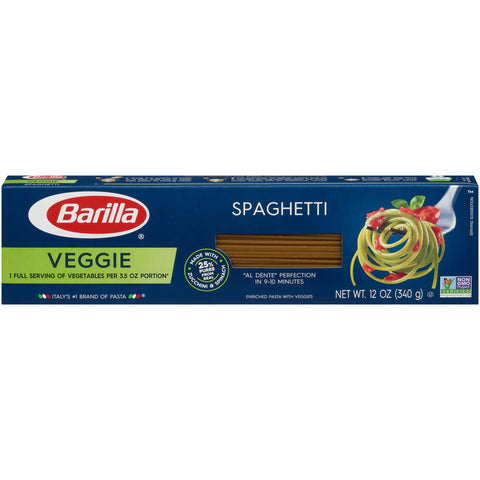 Barilla Veggie Spaghetti, 12 Ounce -- 20 per case.