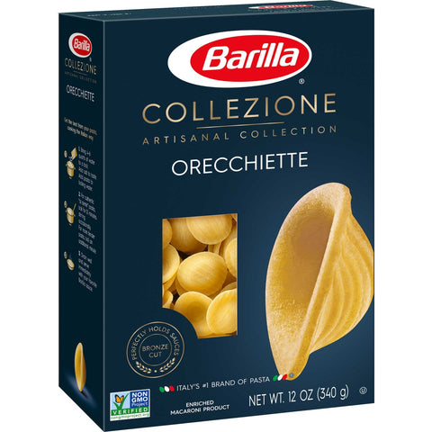 Barilla Collezione Orecchiette Pasta, 12 Ounce -- 12 per case.