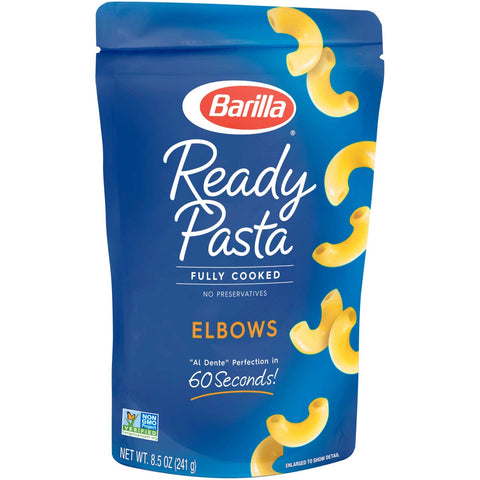 Barilla Elbows Ready Pasta, 8.5 Ounce -- 6 per case.