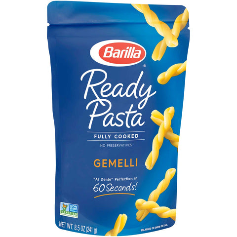 Barilla Gemelli Ready Pasta, 8.5 Ounce -- 6 per case.