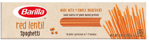 Barilla Red Lentil Legume Spaghetti Pasta, 8.8 Ounce -- 18 per case