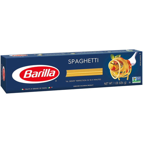 Barilla Spaghetti Pasta, 16 Ounce -- 20 Case