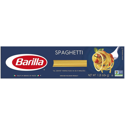 Barilla Spaghetti Pasta, 16 Ounce -- 20 Case