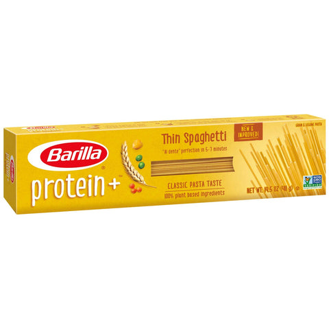 Barilla Plus Thin Spaghetti Pasta, 14.5 ounce -- 20 per case.