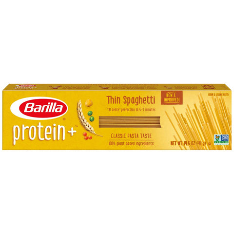 Barilla Plus Thin Spaghetti Pasta, 14.5 ounce -- 20 per case.