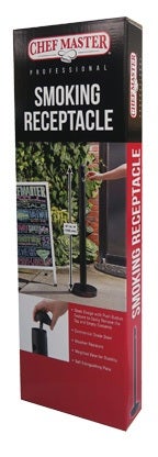 Chef Master Smoking Receptacle -- 2 per case.