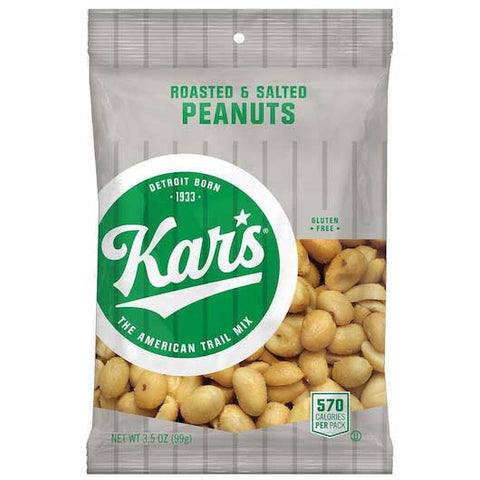 Second Nature Salted Peanuts, 3.5 Ounce -- 42 per case