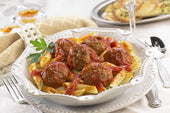 Rosina Food Bella Pork and Beef Meatball, 1 Ounce -- 2 per case.