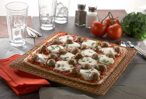 Rosina Number 10 Premium Beef and Pork Meatball, 5 Pound -- 2 per case.