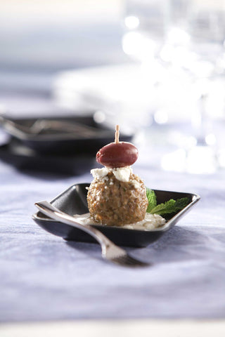 Rosina Number 10 Premium Beef and Pork Meatball, 5 Pound -- 2 per case.
