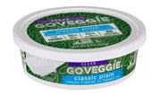 Go Veggie Vegan Classic Plain Flavor Cream Cheese Alternative, 8 Ounce -- 6 per case.