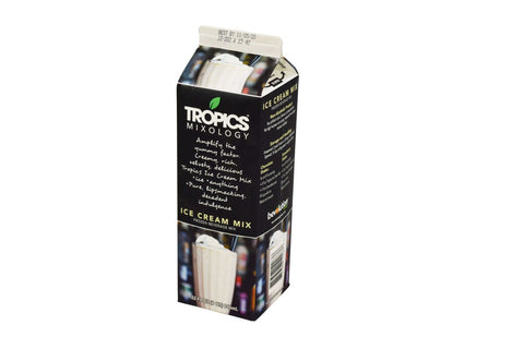 Tropics Ice Cream Drink Mix, 32 Ounce -- 12 per case.