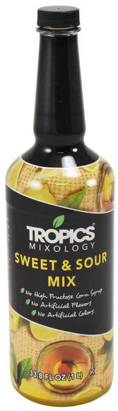 Tropics Ready To Use Sweet and Sour Mix, 1 Liter -- 12 per case