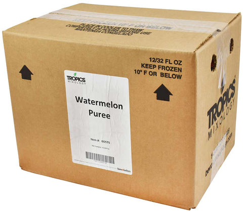 Tropics Watermelon Drink Mix, 32 Fluid Ounce -- 12 per case