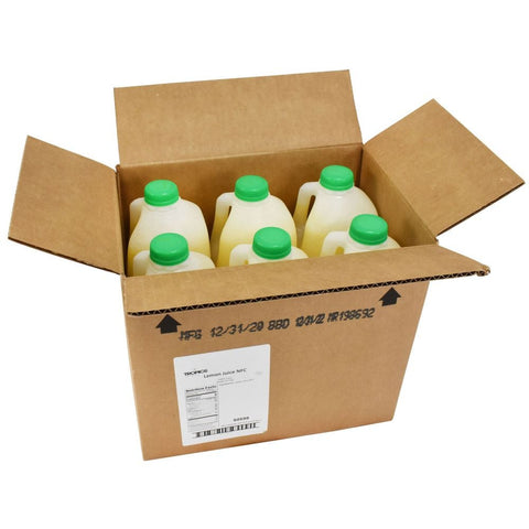 Tropics Not From Concentrate Lemon Juice, 61.5 Ounce -- 6 per case