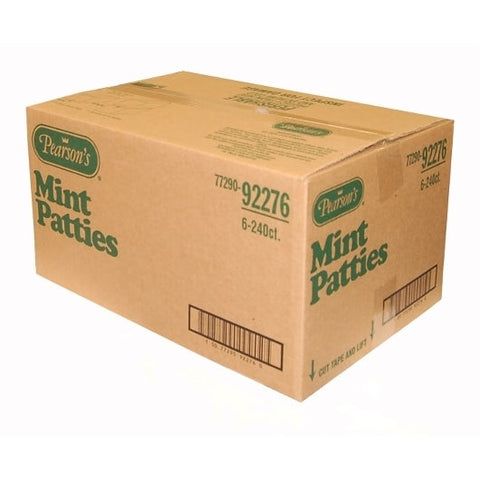 Pearson Mint Pattie - 240 per pack -- 6 packs per case.