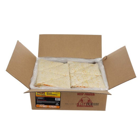 Conagra The Max Cheese Slice Quesadilla Pizza, 5 Ounce -- 48 per case.