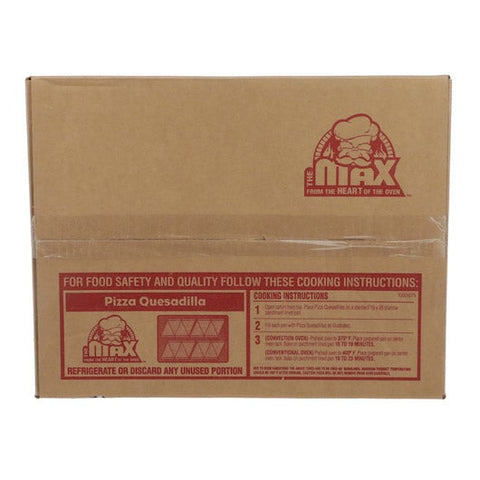Conagra The Max Cheese Slice Quesadilla Pizza, 5 Ounce -- 48 per case.