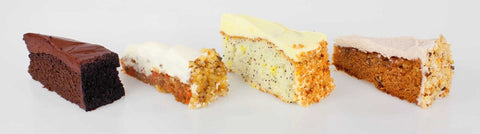Alden Merrell Desserts Cake - Variety Pack, 28 Ounce -- 4 per case.