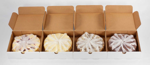 Alden Merrell Desserts Cheesecake - Variety Pack, 30 Ounce -- 4 per case.
