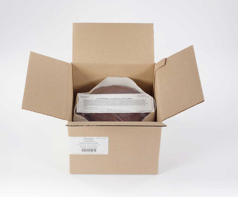 Alden Merrell Desserts 4 Layer Towering Chocolate Cake, 160 Ounce.