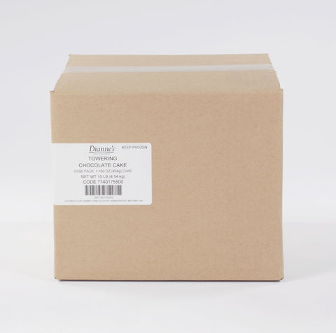 Alden Merrell Desserts 4 Layer Towering Chocolate Cake, 160 Ounce.