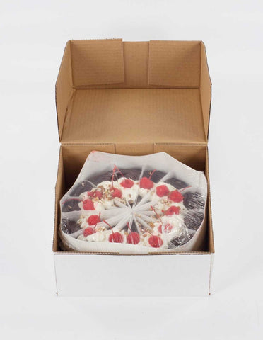 Alden Merrell Desserts Hot Fudge Sundae Cheesecake, 96 Ounce -- 2 per case.