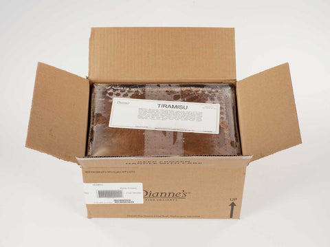 Alden Merrell Desserts Tiramisu Cake, 75 Ounce -- 2 per case.