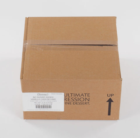 Diannes Gourmet Desserts Cheesecake Vanilla No Sugar Added, 64 Ounce -- 2 per case.