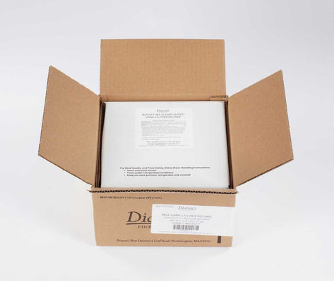 Diannes Gourmet Desserts Cheesecake Vanilla No Sugar Added, 30 Ounce -- 2 per case.