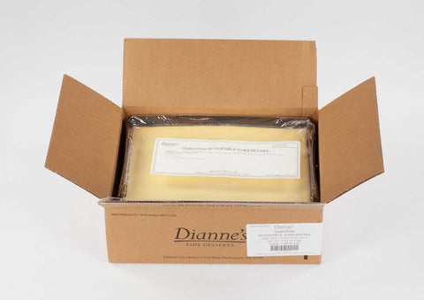 Diannes Gluten Free Scoopable Cheesecake, 80 Ounce -- 2 per case.